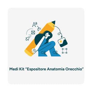 Grafica - Medi kit “Espositore anatomia orecchio”